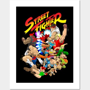 Super Street Fighter: World Warriors Posters and Art